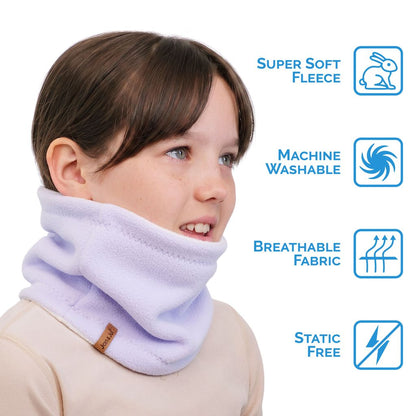 Kids Fleece Neck Warmer | Lavender