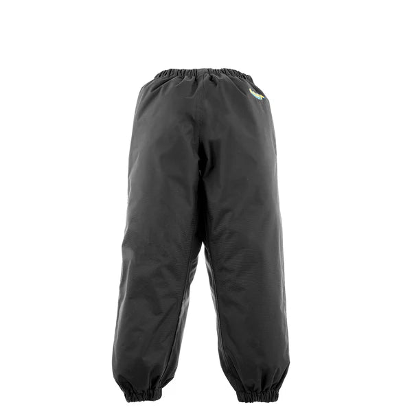 Black Nylon Rain Pants