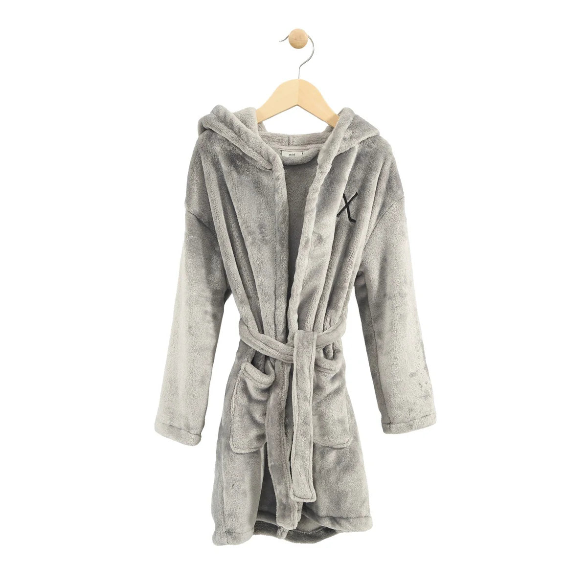 Kids Hockey Grey Robe