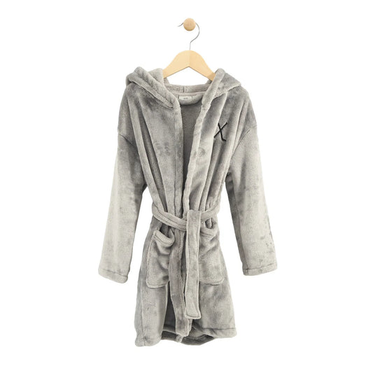Kids Hockey Grey Robe