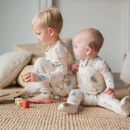 Setting Sail 2PC Bamboo PJ's