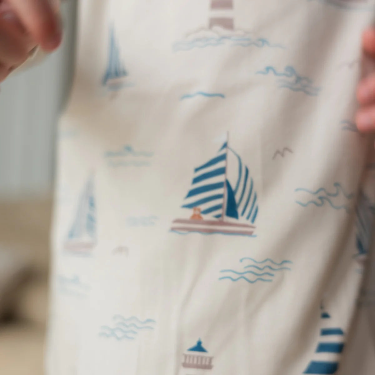 Setting Sail 2PC Bamboo PJ's