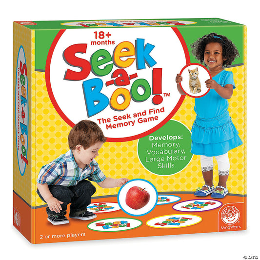 Seek-a-Boo! Seek-and-Find Toddler Memory Game