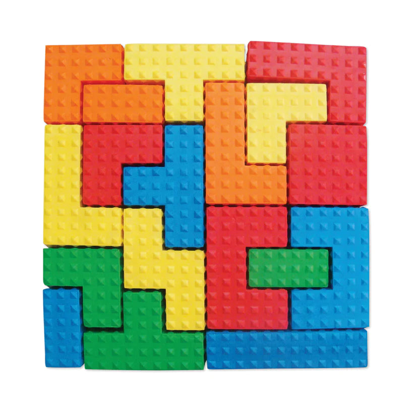 Sensory Puzzle Blocks (18 Piece)