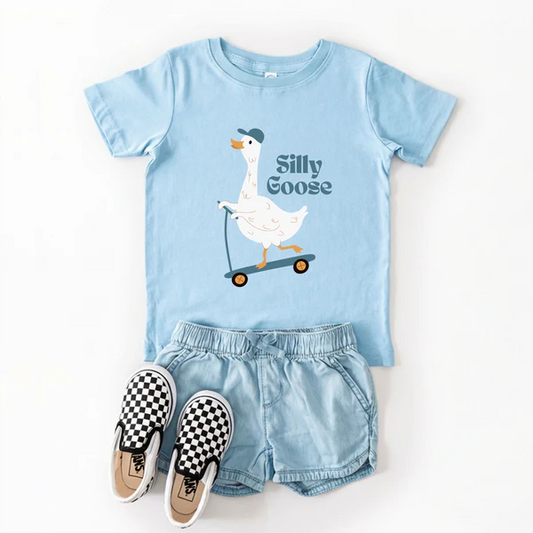 Silly Goose Tee - Blue