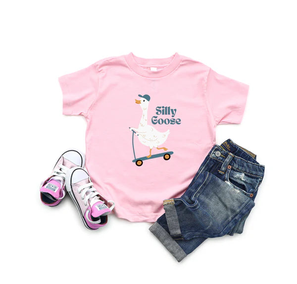 Silly Goose Tee - Pink