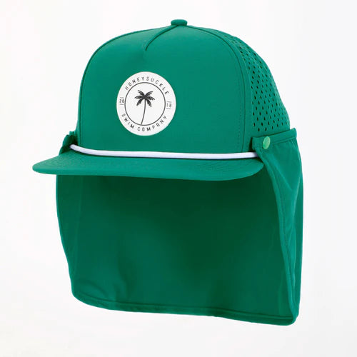 Snapback Sunhat - Bright Green