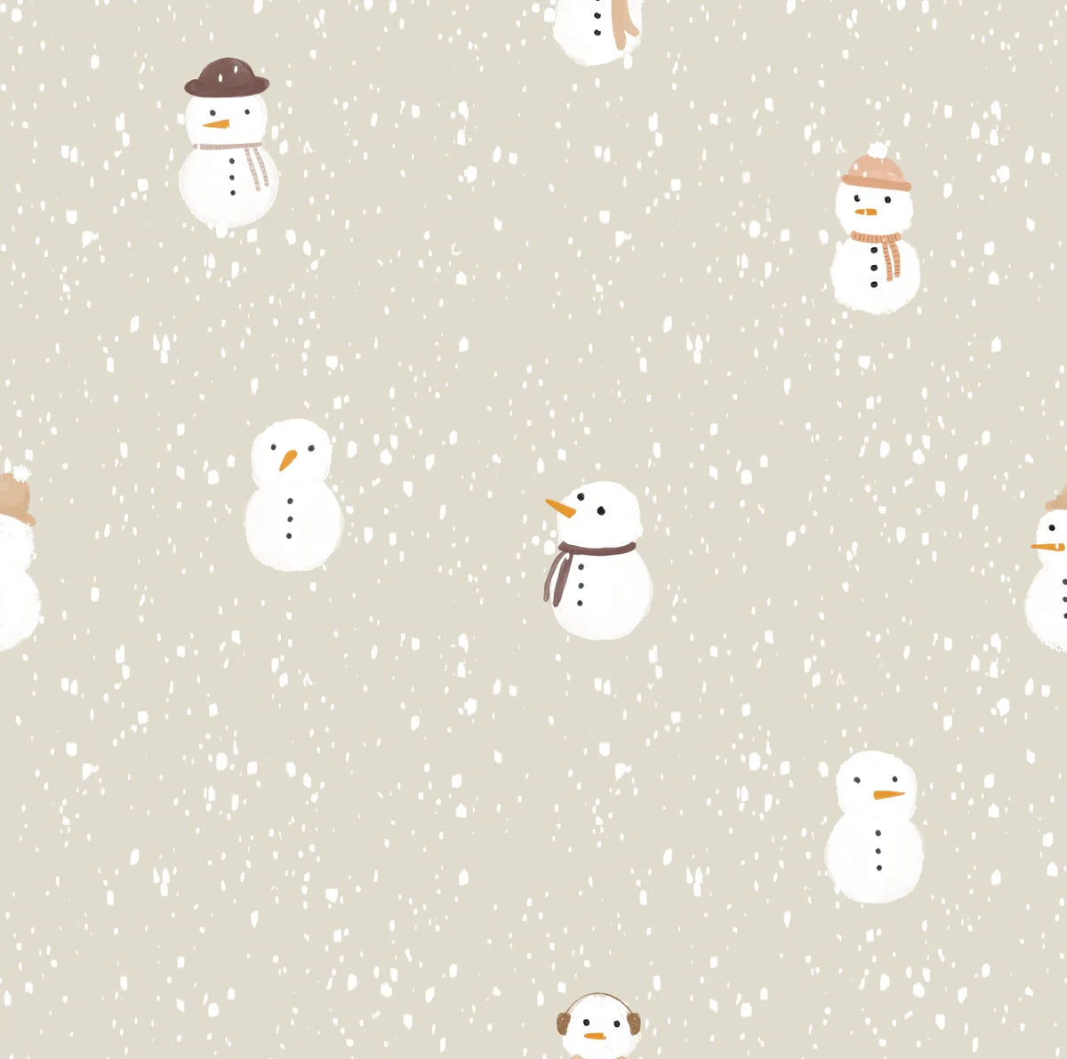 Snowy Snowman Bamboo Two-Piece PJs