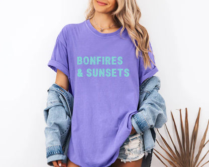 Bonfires & Sunsets Tee