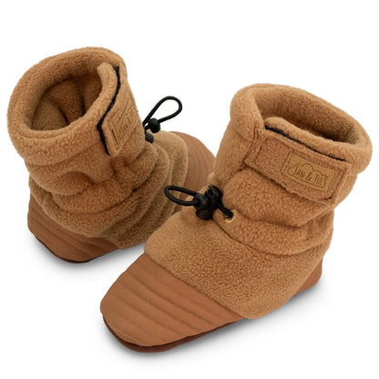 Brown Bear - Baby Stay-Put Cozy Booties