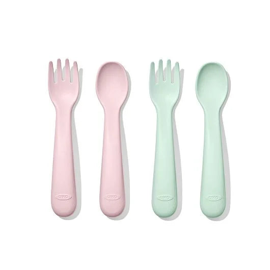 Fork & Spoon Set - Opal & Blossom