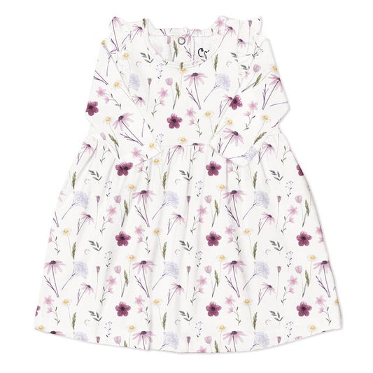 Purple Floral Dress