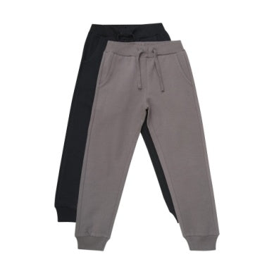 2 Pack Sweat Pants (Black & Grey)