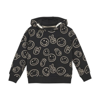 Black Emoji Hoodie