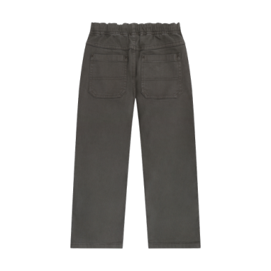 Kids Dark Grey Twill Pant
