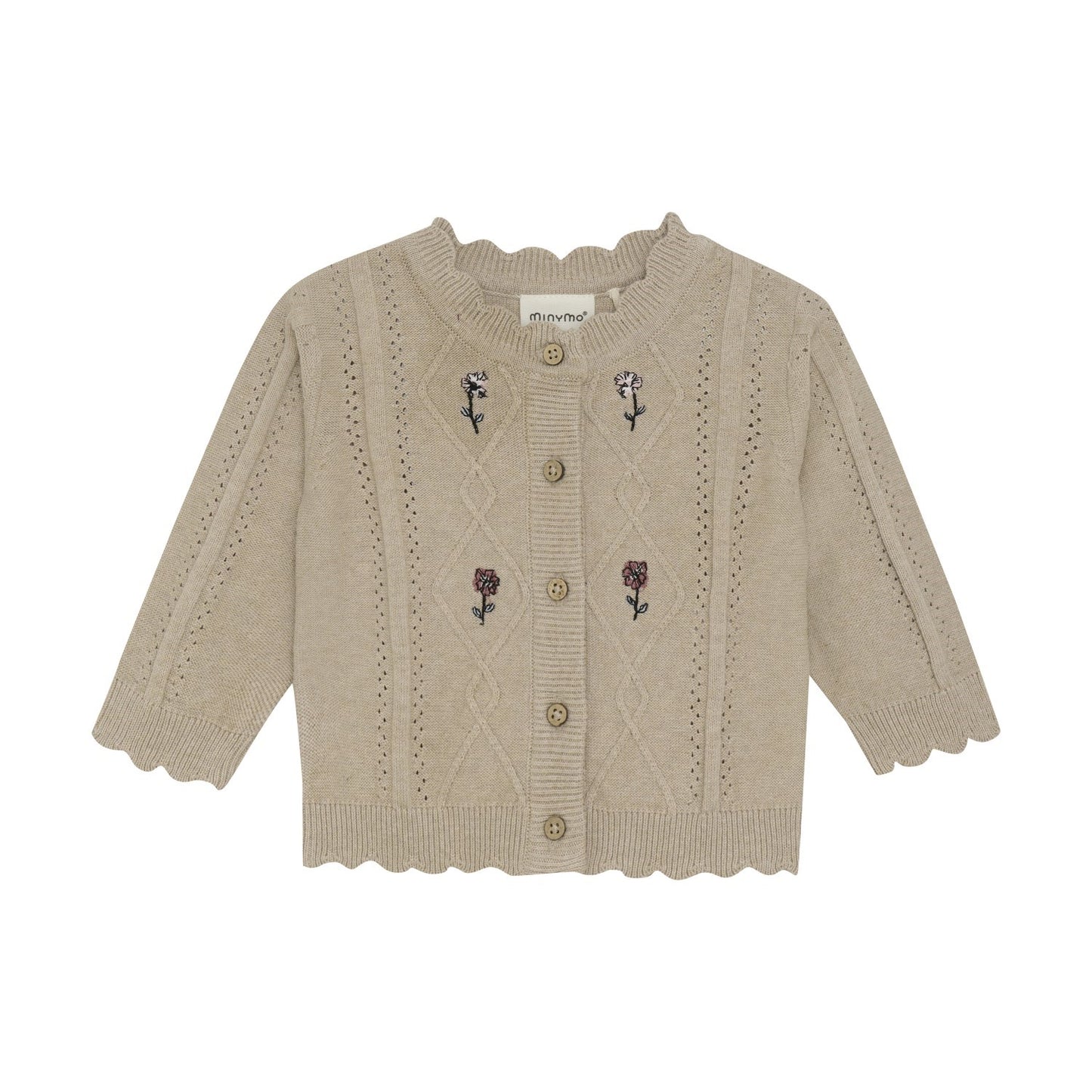 Baby Knitted Floral Cardigan