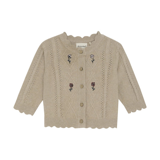 Baby Knitted Floral Cardigan