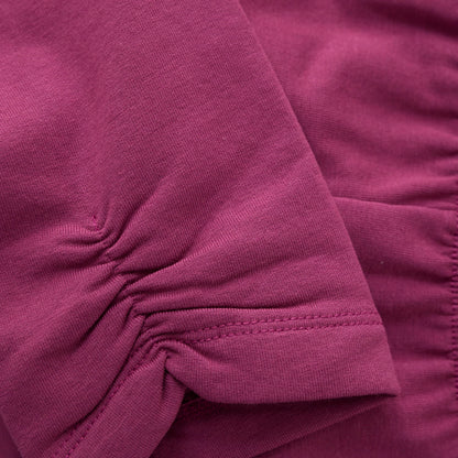 Raspberry Rouched Leggings