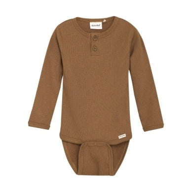 Baby Brown Sugar Ribbed Bodysuit
