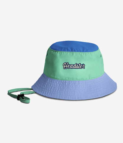 Lakeshore Nylon Bucket Hat - Blue Steel