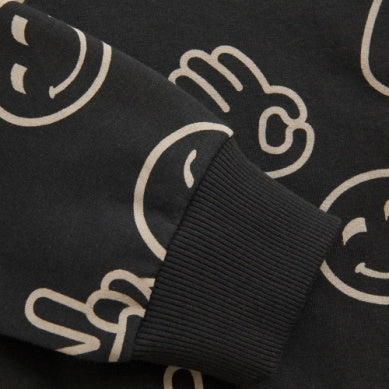 Black Emoji Hoodie