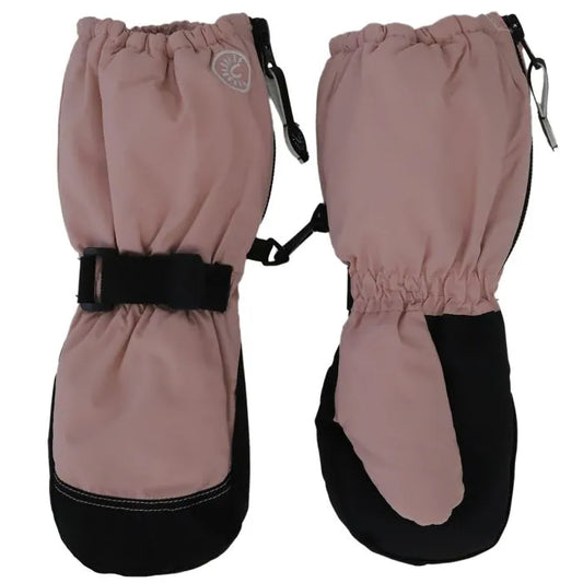 Light Pink Long Cuff Waterproof  Mitten