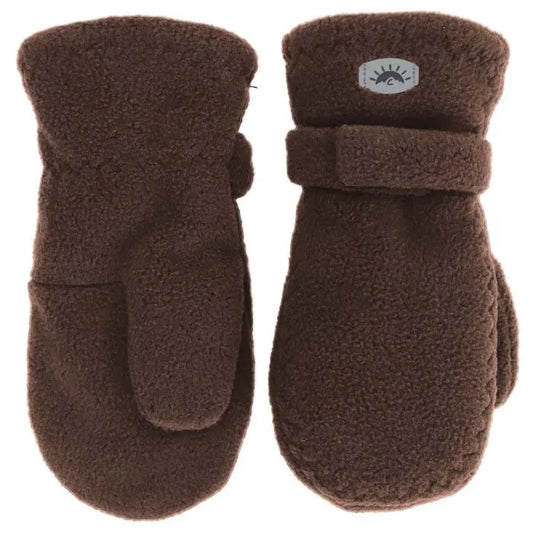 Fleece Mitt - Coffee