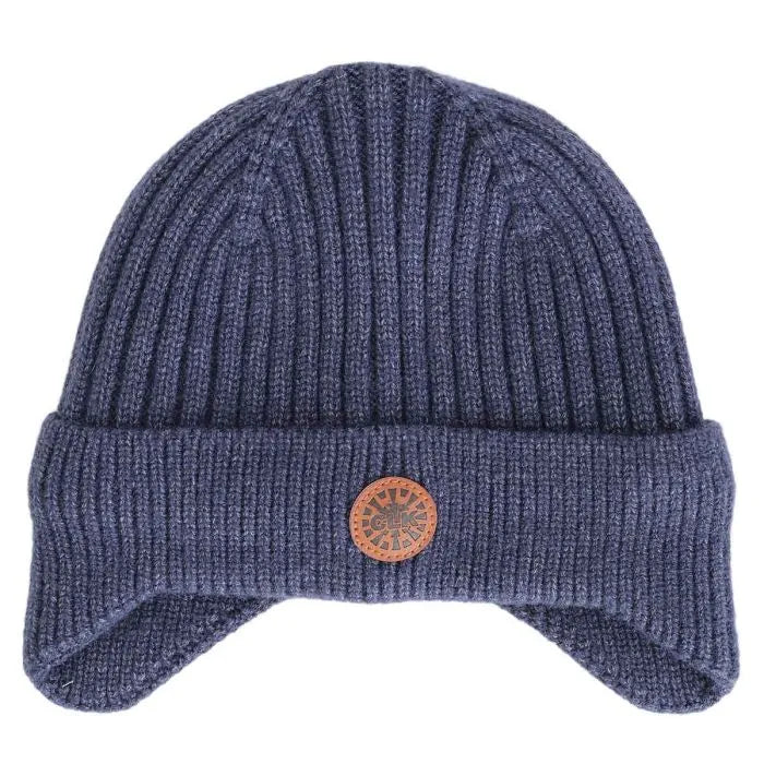 Blue Knit Windproof Hat