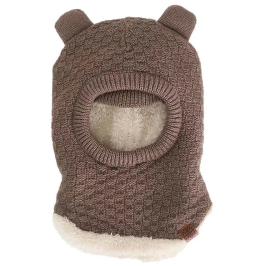 Knit Balaclava - Wood (9-24 Months)