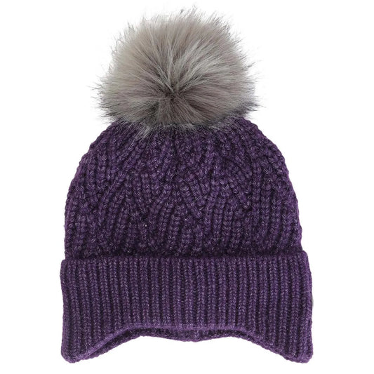 Blackberry Knit Windproof Hat