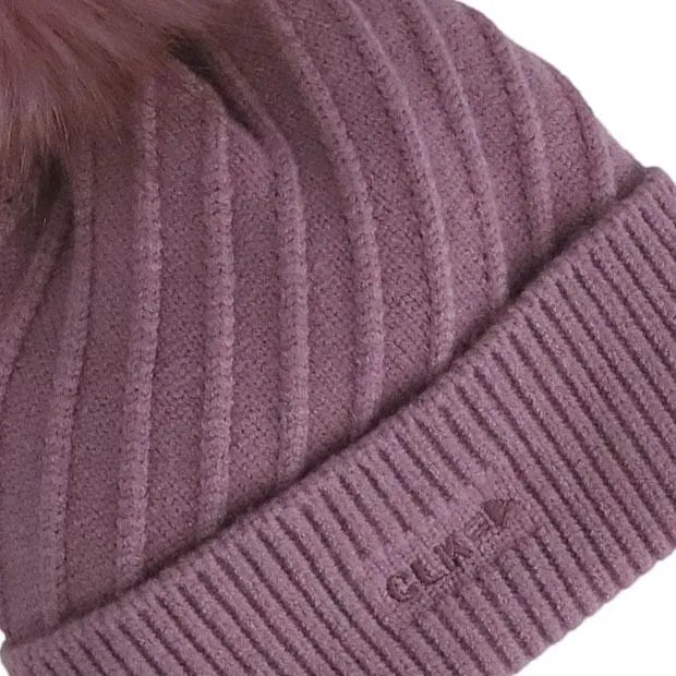 Soft Touch Knit Hat - Dusty Orchid