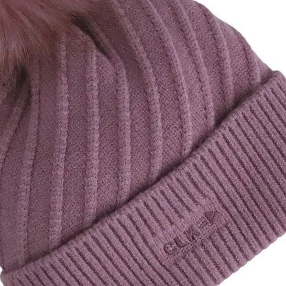 Soft Touch Knit Hat - Dusty Orchid