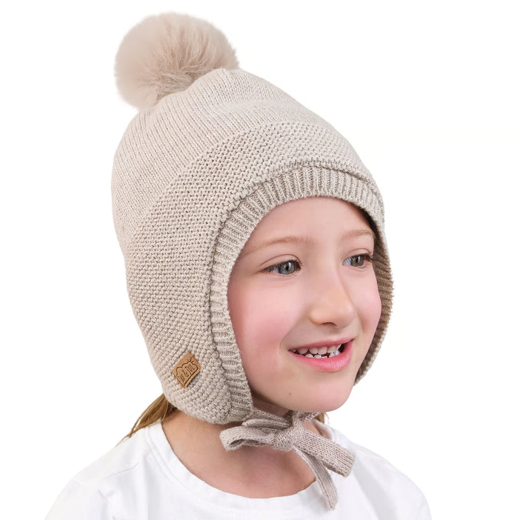 Wheat Field |  Pom-Pom Knit Hats