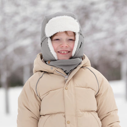 Grey Stone | Toasty-Dry Trapper Hat