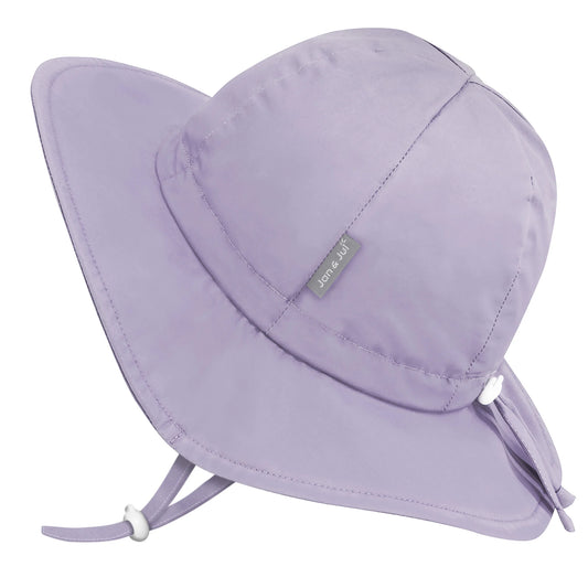 Cotton Floppy Hat - Dusty Purple