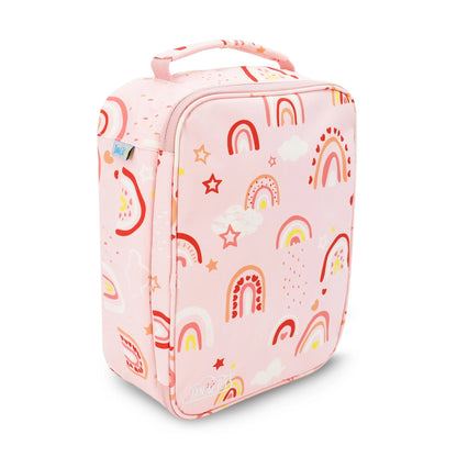 Pink Rainbow Kids Lunch Bag