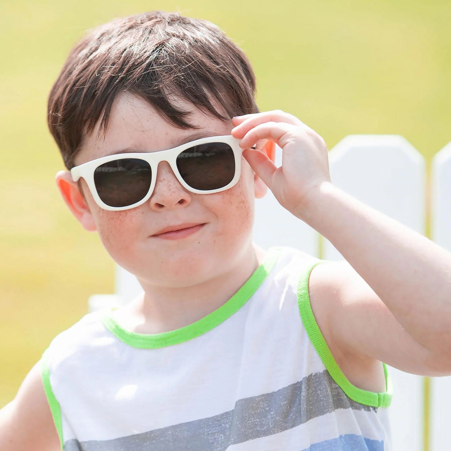Kids Urban Polarized Sunglasses | White