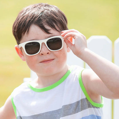Kids Urban Polarized Sunglasses | White