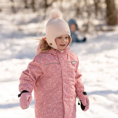 Light Pink |  Pom-Pom Knit Hats