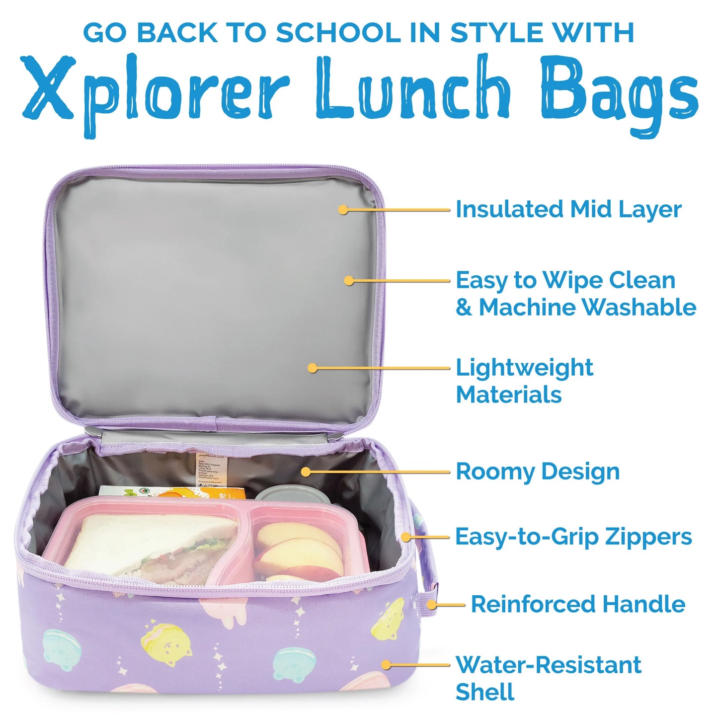 Macarons Kids Lunch Bag