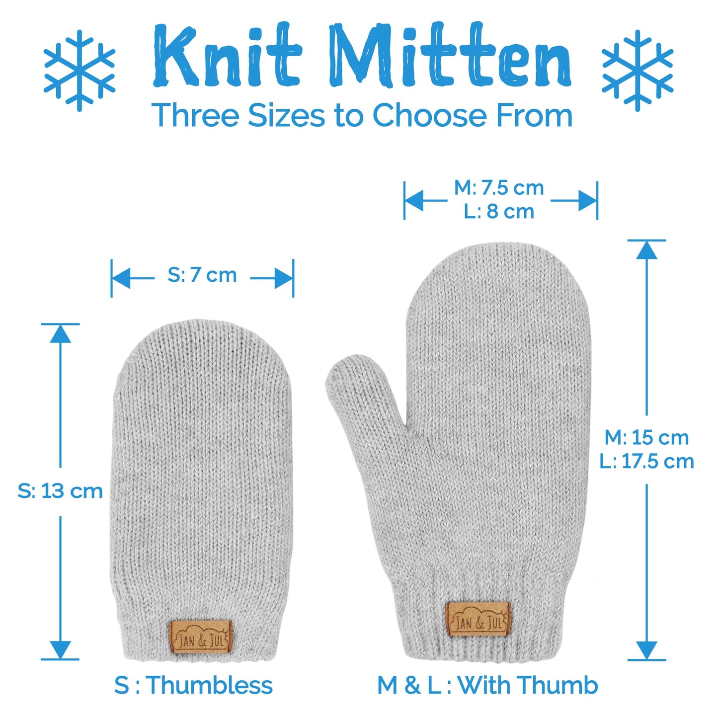 Cozy Knit Mittens | Wheat Feild