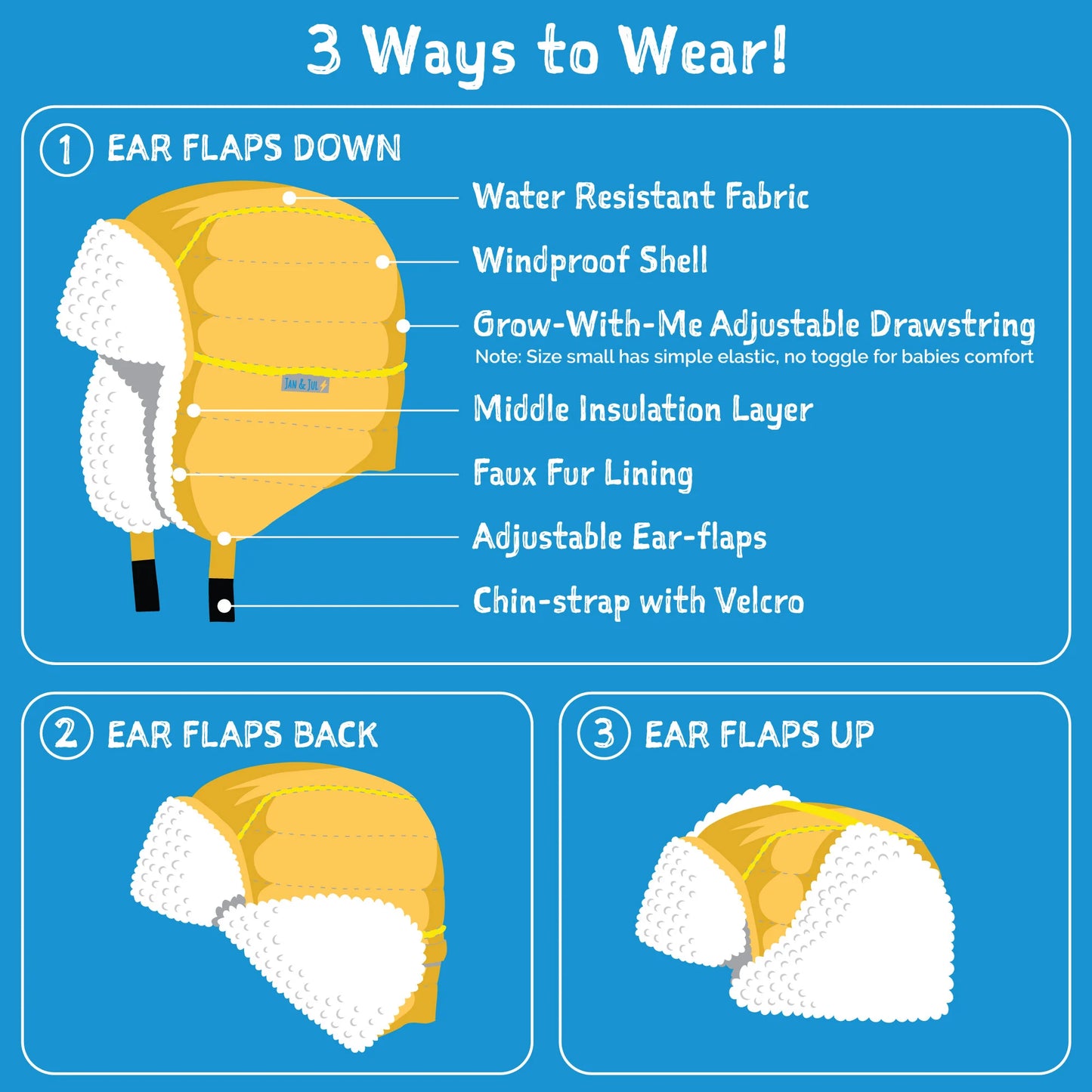 Soft Brown | Toasty-Dry Trapper Hat