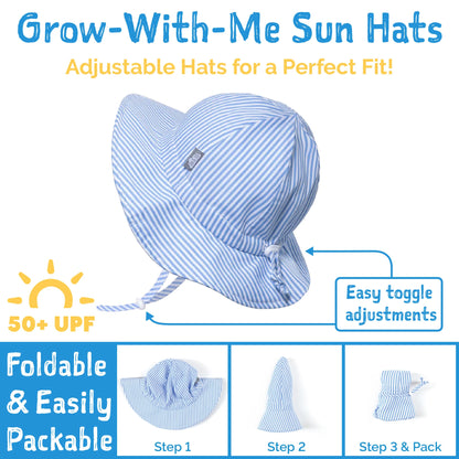 Cotton Floppy Hat - Dusty Purple