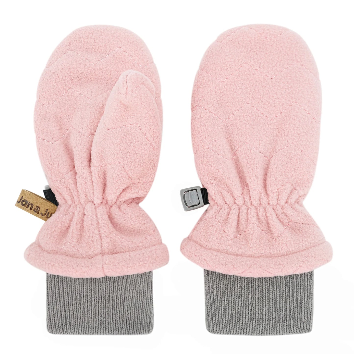 Kids Fleece Mittens | Dusty Pink