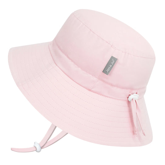 Soft Pink Aqua-Dry Bucket Hat