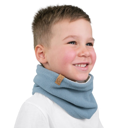 Kids Fleece Neck Warmer | Dusty Blue
