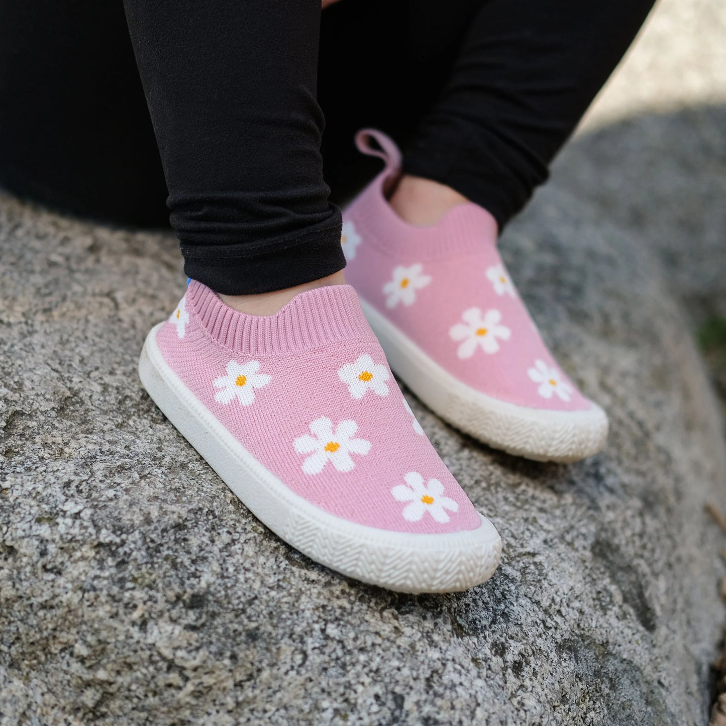 Kids Graphic Slip On Shoes | Pink Daisy