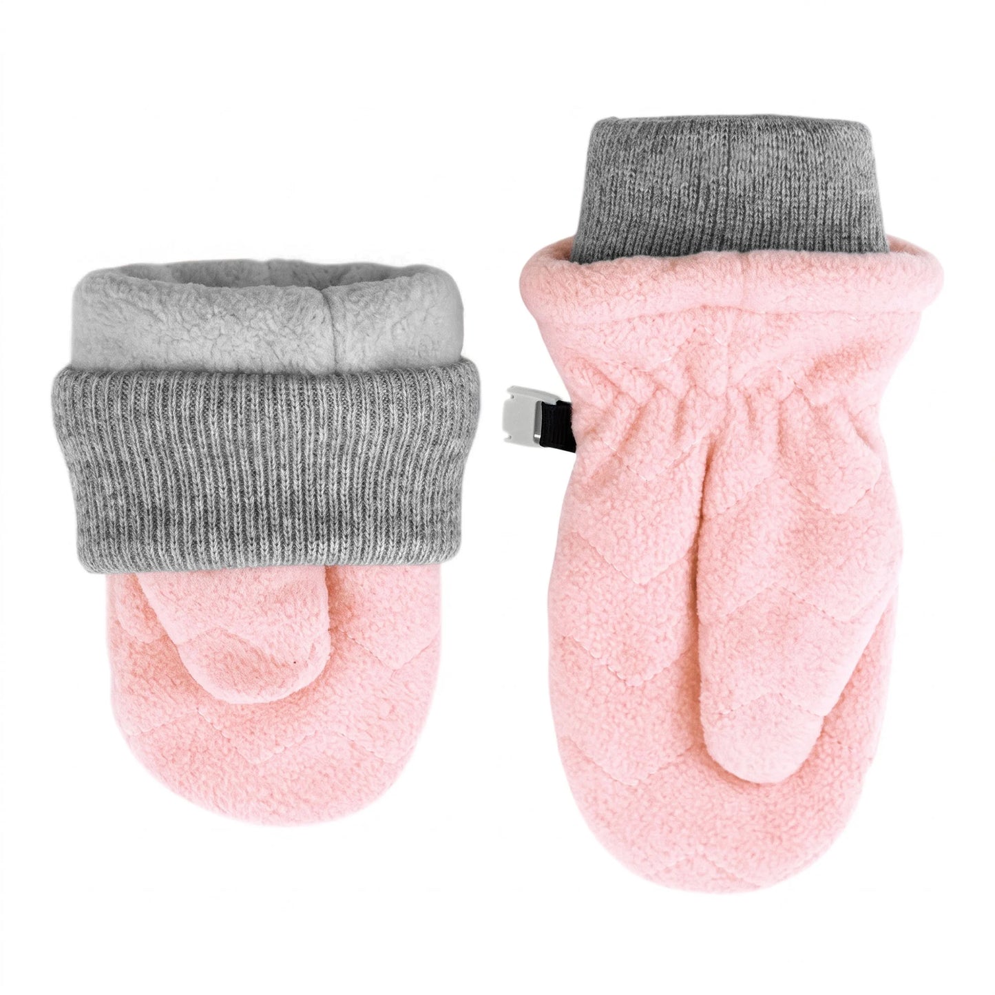 Kids Fleece Mittens | Dusty Pink