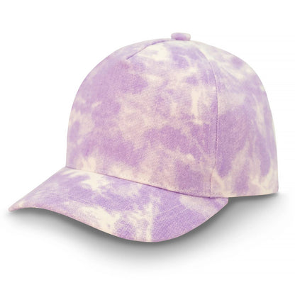 Lavender Tie-Dye - Kids Lite Baseball Caps