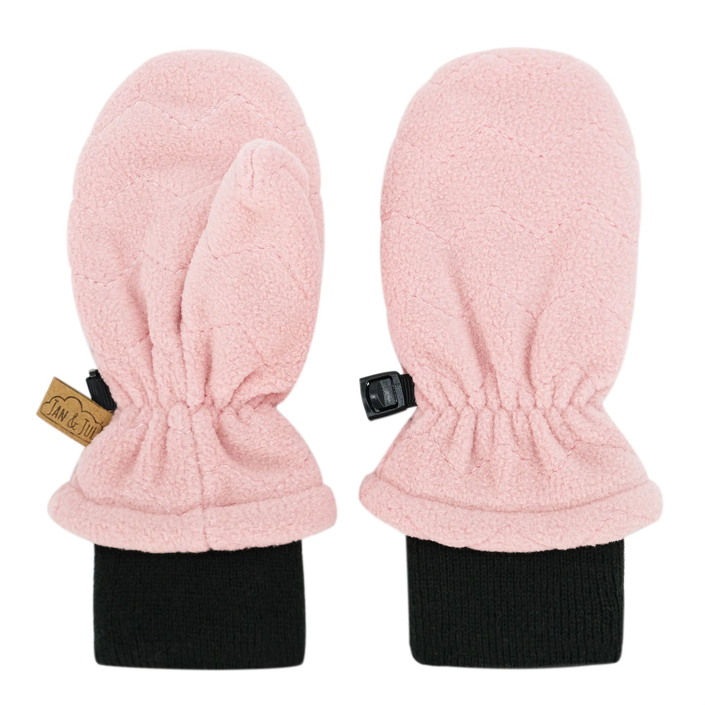 Kids Fleece Mittens | Dusty Pink